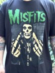 画像3: MISFITS / Crimson Ghost Tシャツ ブラック (3)