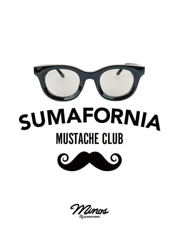 画像1: 送料無料 ラスト2個で終了 minos / SF Mustache Club サングラス (1)