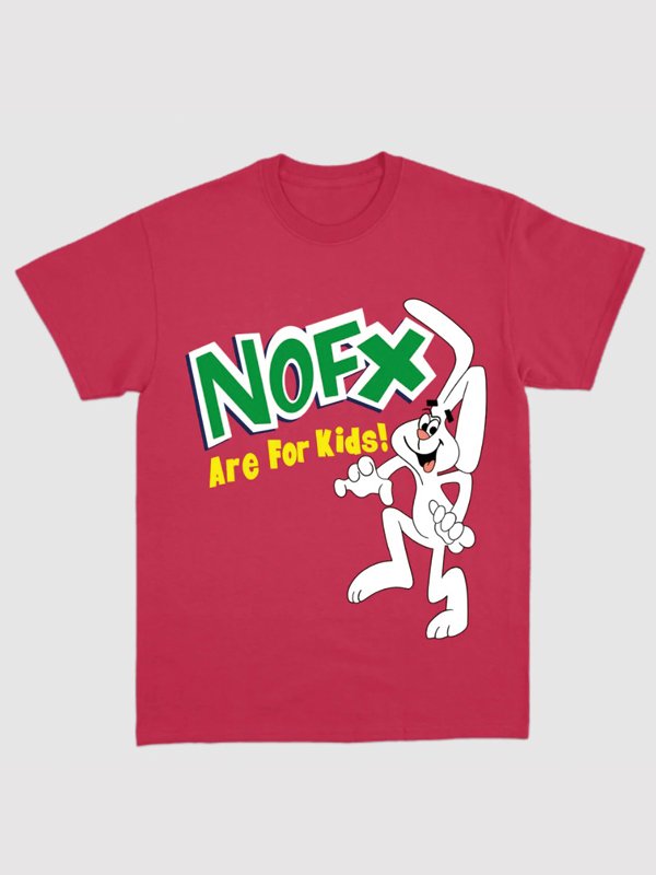 画像1: 12月11日23:59分締切 予約注文 送料無料 NOFX / Are For Kids Tシャツ (1)