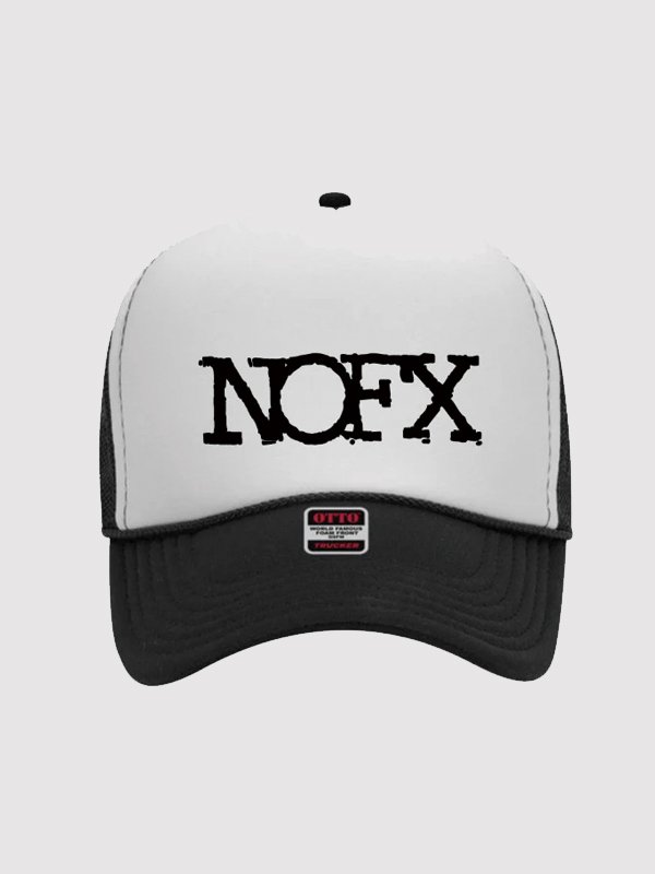 画像1: 12月11日23:59分締切 予約注文 送料無料 NOFX / Logo メッシュキャップ  (1)