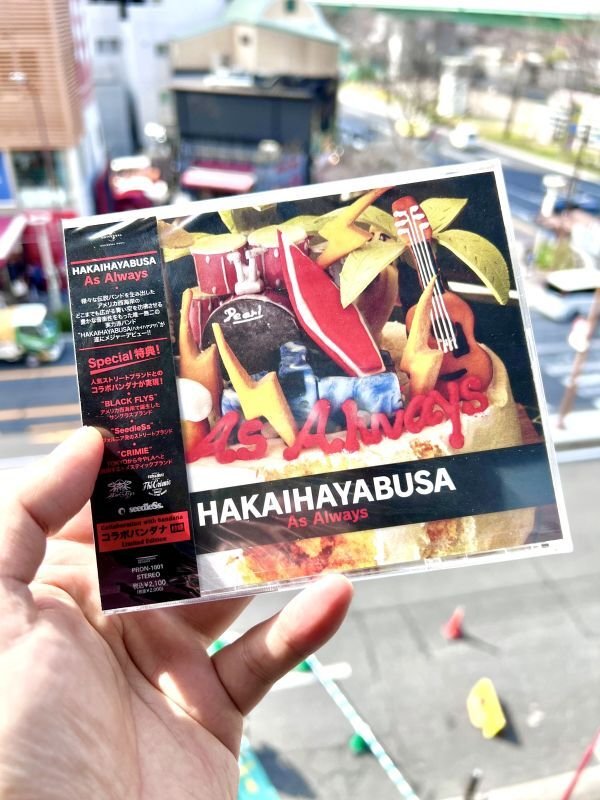 画像1: HAKAIHAYABUSA / AS ALWAYS (CD/SEEDLESS BANDANA封入) (1)