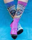 画像4: ラスト1足で終了 MERGE4 SOCKS / SUBLIME - SUBLIME SUN PINK FOR WOMEN ソックス (4)