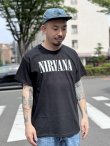 画像6: 送料無料 カリフォルニア買付アイテム Mサイズラスト1枚で終了 NIRVANA / Floral Smiley Tシャツ (6)