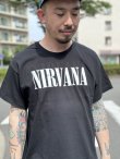 画像7: 送料無料 カリフォルニア買付アイテム Mサイズラスト1枚で終了 NIRVANA / Floral Smiley Tシャツ (7)