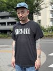 画像5: 送料無料 カリフォルニア買付アイテム Mサイズラスト1枚で終了 NIRVANA / Floral Smiley Tシャツ (5)