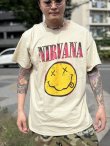 画像3: 送料無料 カリフォルニア買付アイテム XLラスト1枚で終了 NIRVANA / Smiley Face Tシャツ (3)