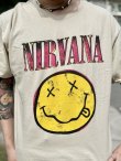 画像5: 送料無料 カリフォルニア買付アイテム XLラスト1枚で終了 NIRVANA / Smiley Face Tシャツ (5)