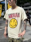 画像2: 送料無料 カリフォルニア買付アイテム XLラスト1枚で終了 NIRVANA / Smiley Face Tシャツ (2)