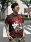 画像2: 送料無料 カリフォルニア買付アイテム Mサイズラスト1枚で終了 Red Hot Chili Peppers / Band Portrait タイダイTシャツ (2)