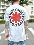 画像2: 送料無料 カリフォルニア買付アイテム Mサイズラスト1枚で終了 Red Hot Chili Peppers / Red & Black Logo Tシャツ (2)