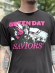 画像4: 送料無料 カリフォルニア買付アイテム Lサイズラスト1枚で終了 GREEN DAY / Saviors Tシャツ (4)