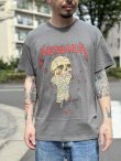 画像4: 送料無料 カリフォルニア買付アイテム Mサイズラスト1枚で終了 METALLICA / Skeleton Tシャツ (4)