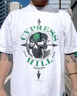 画像3: Lサイズラスト1枚で終了 送料無料 CYPRESS HILL x POT MEETS POP / Skull & Compass Tシャツ WHITE (3)
