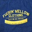 画像2: FUCKIN' MELLOW CLOTHING / Huntington デニム トートバッグ ブルー (2)