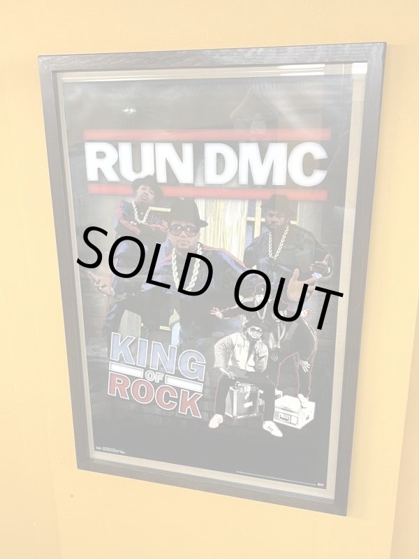 画像1: ラスト1枚で終了 RUN DMC / King of Rock ポスター (84cm x 60cm) (1)